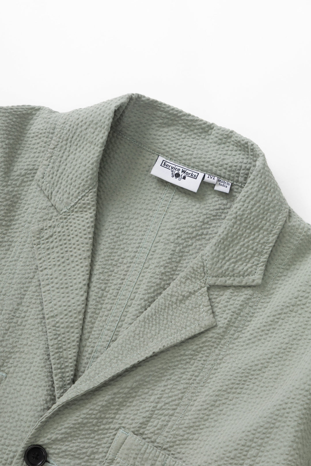 Service Works - Seersucker Server Suit Jacket - Sage