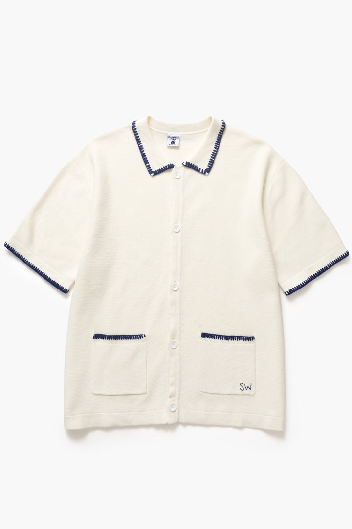 Service Works - Blanket Stitch Knit - Off-White