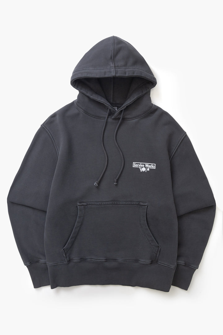 Service Works - Loopback Hoodie - Black