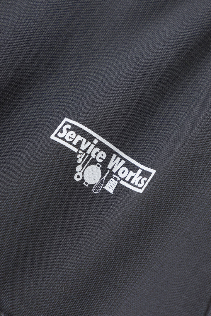 Service Works - Loopback Hoodie - Black