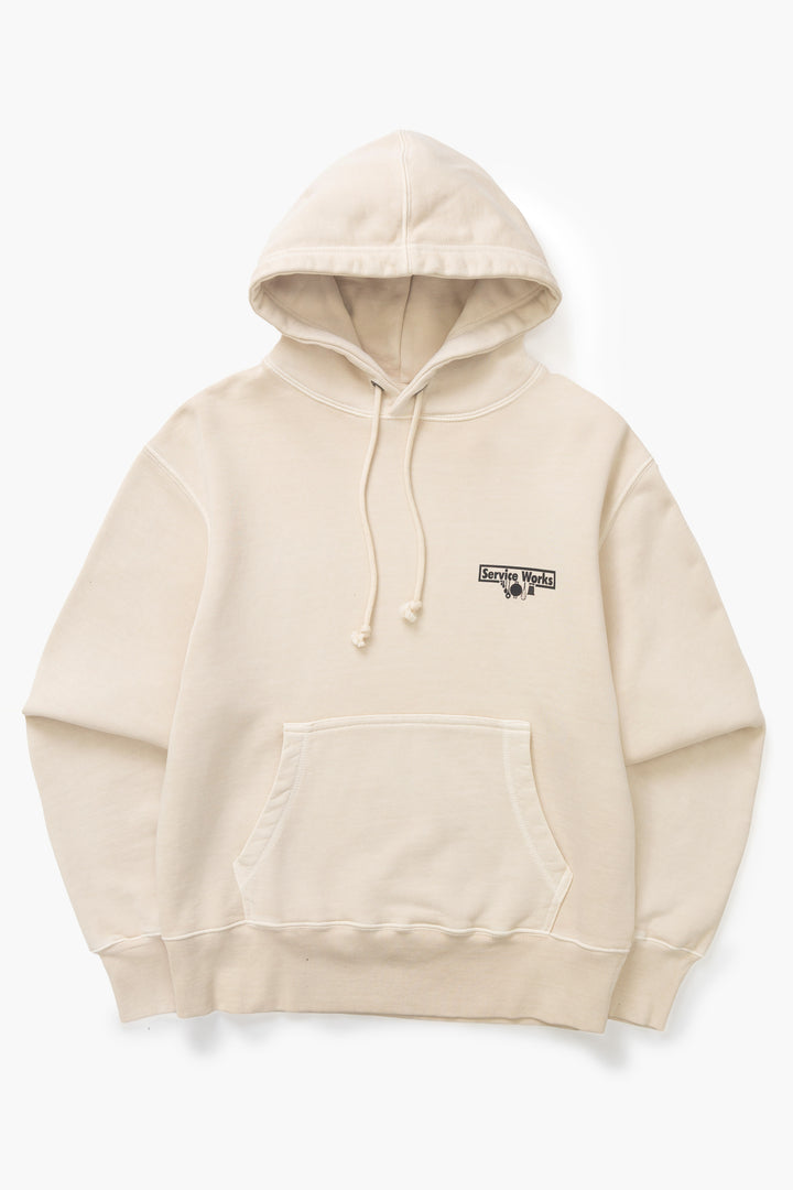 Service Works - Loopback Hoodie - Natural