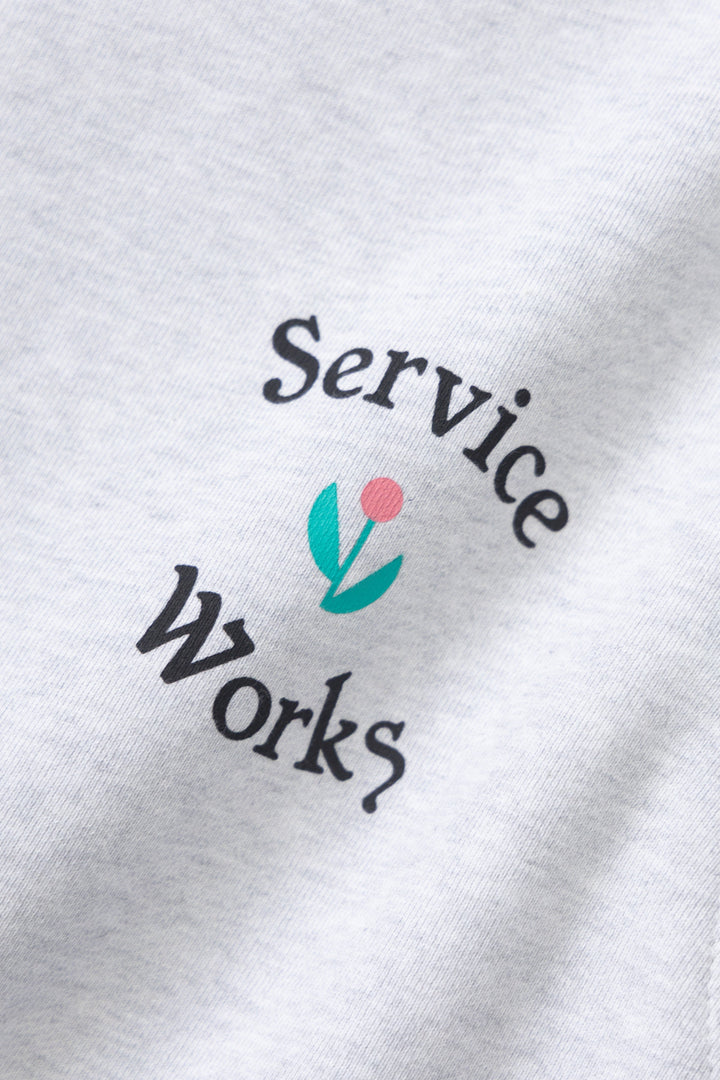 Service Works - In Bloom Crewneck - Ash