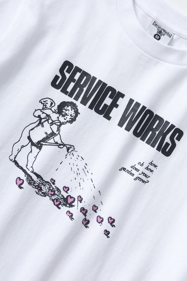 Service Works - Garden Tee - White