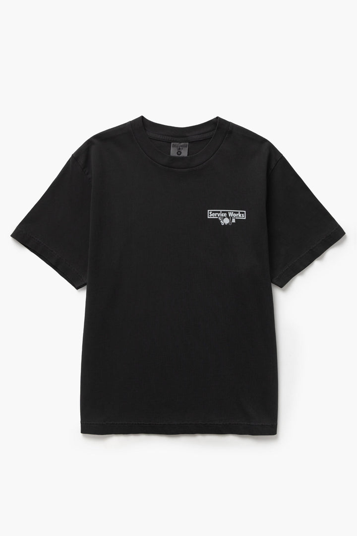 Service Works - Pigment Dyed Trademark Tee - Black