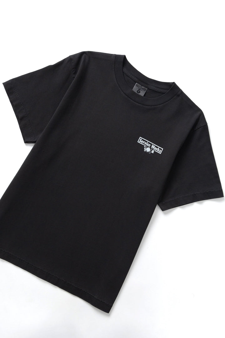 Service Works - Pigment Dyed Trademark Tee - Black