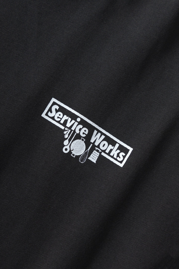 Service Works - Pigment Dyed Trademark Tee - Black