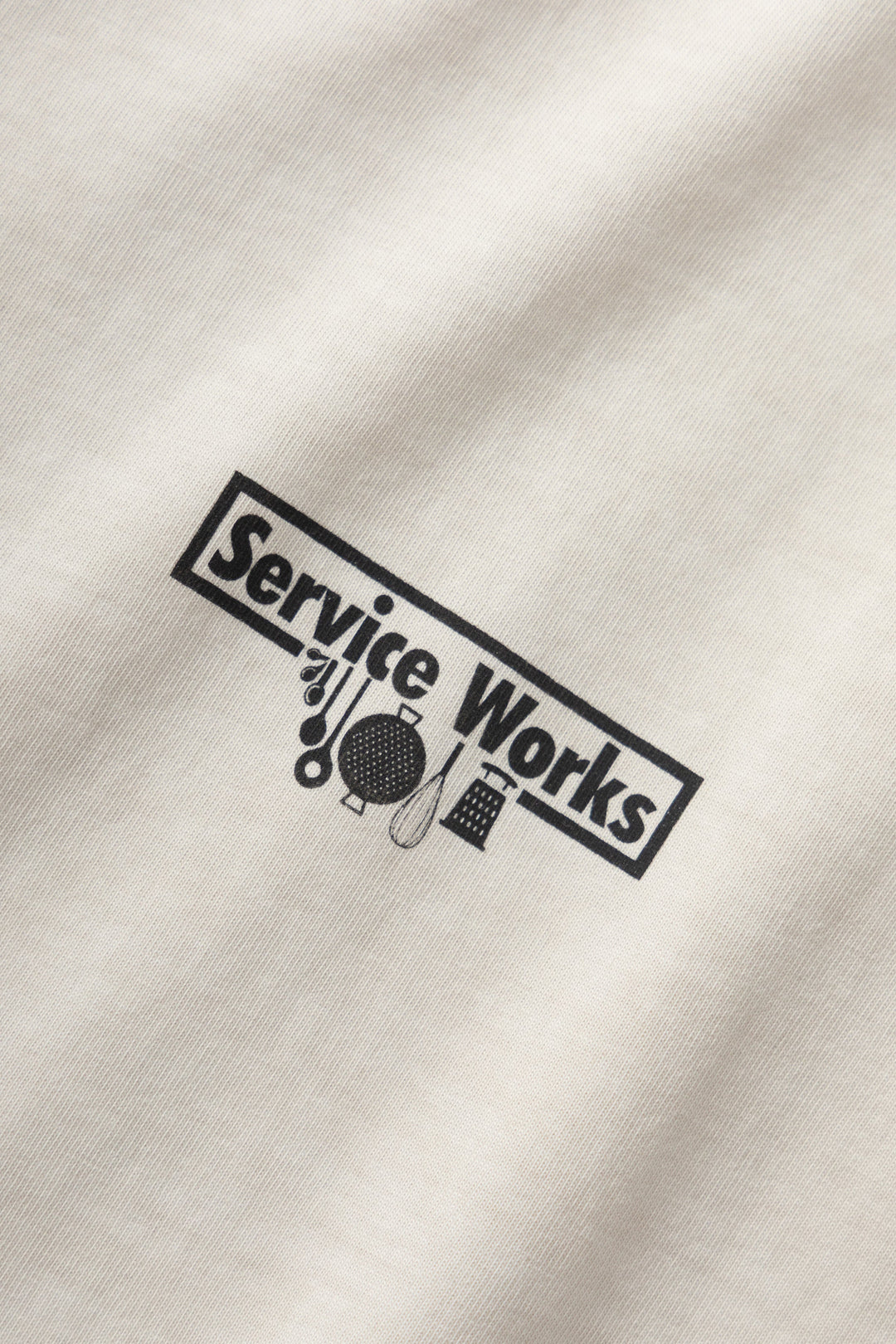 Service Works - Pigment Dyed Trademark Tee - Natural