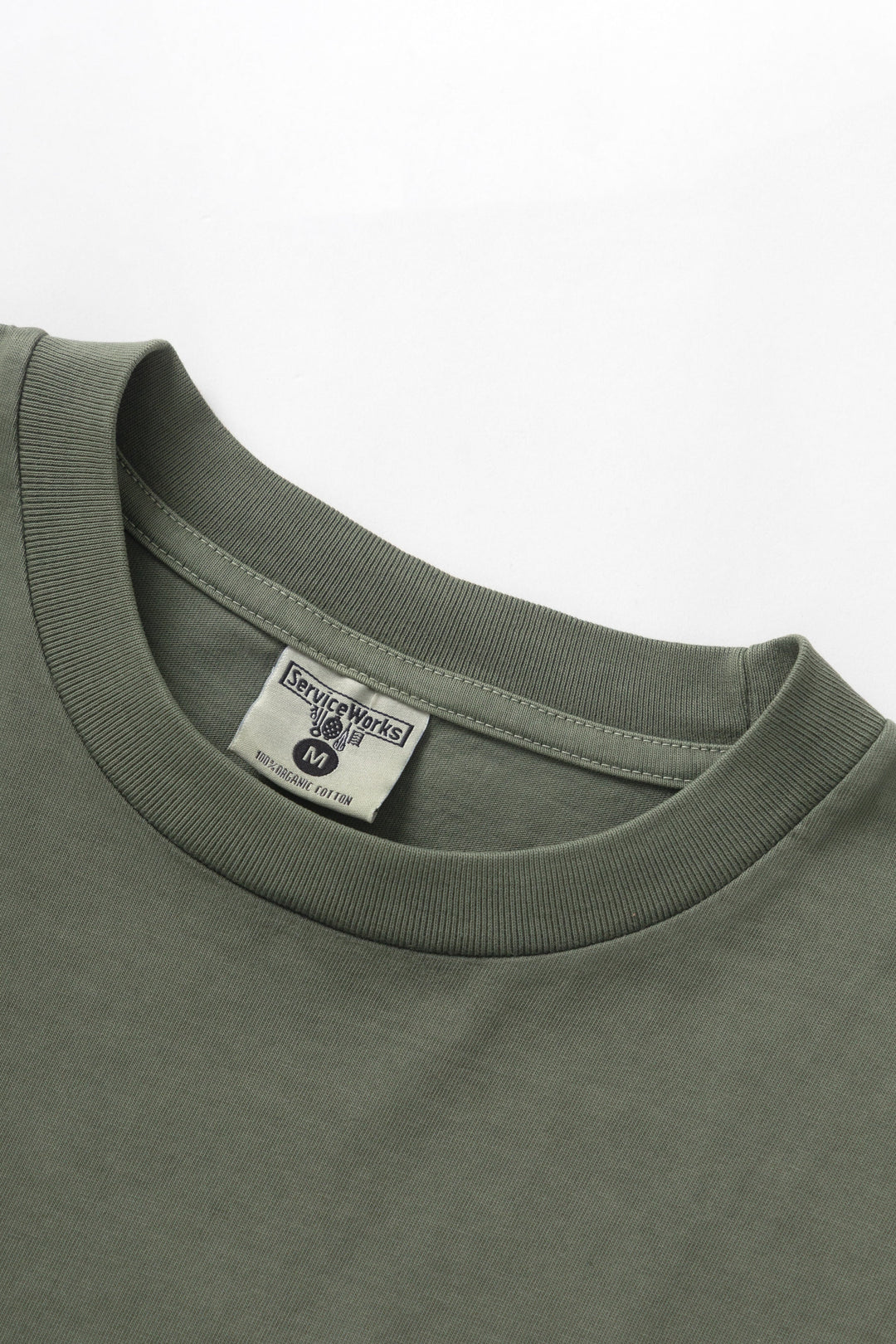 Service Works - Pigment Dyed Trademark Tee - Olive