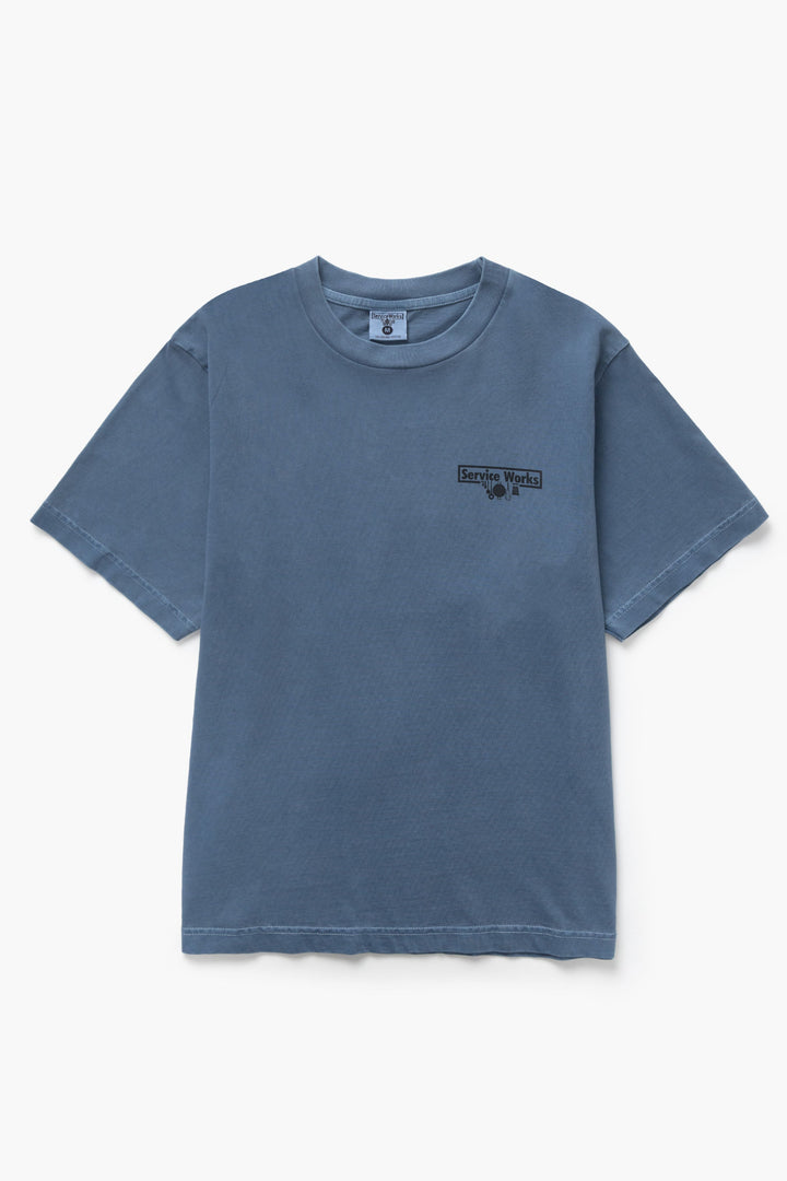 Service Works - Pigment Dyed Trademark Tee - Slate