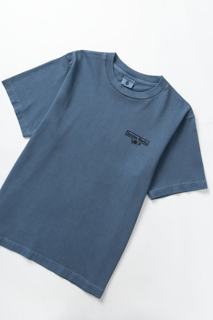 Service Works - Pigment Dyed Trademark Tee - Slate