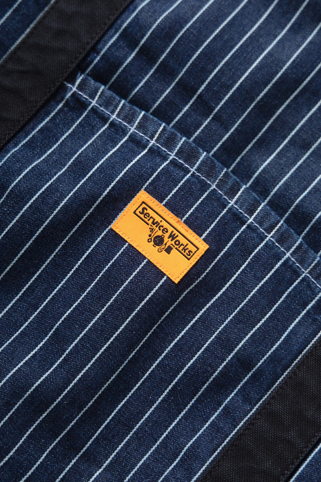 Service Works - Pinstripe Denim Tote - Indigo