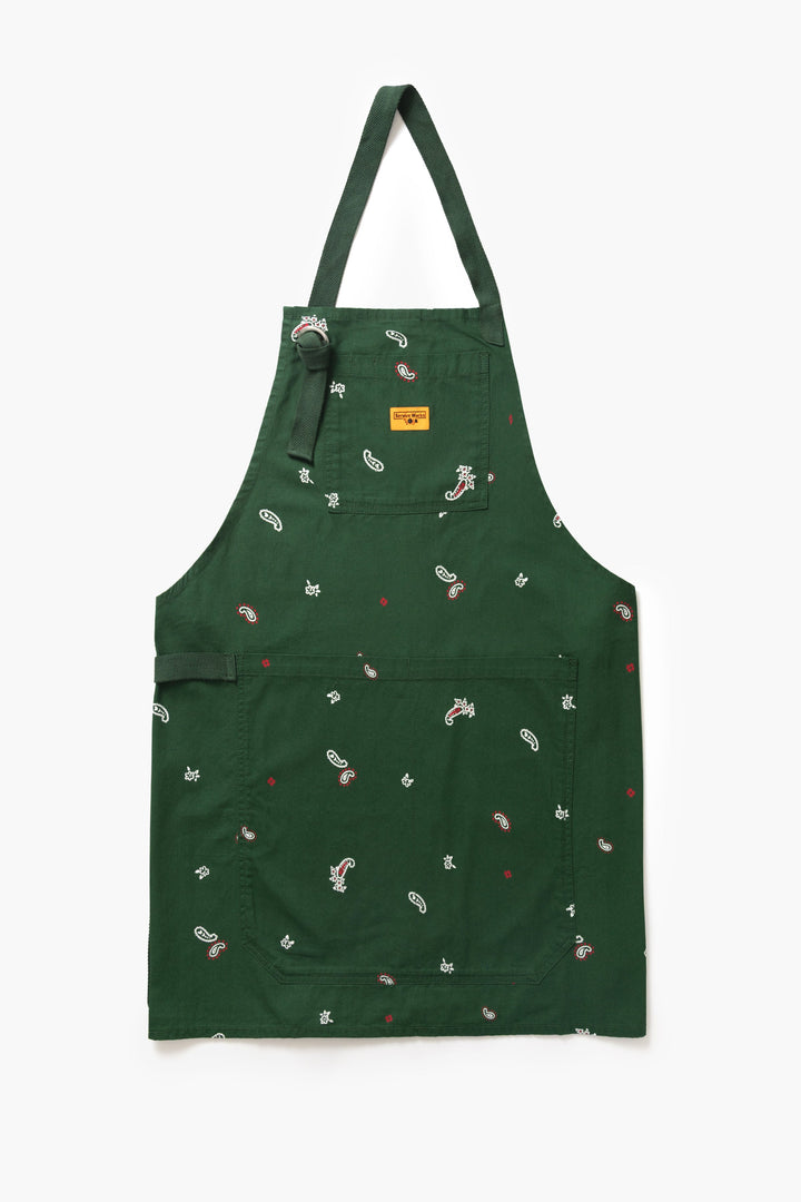 Service Works - Paisley Apron - Forest