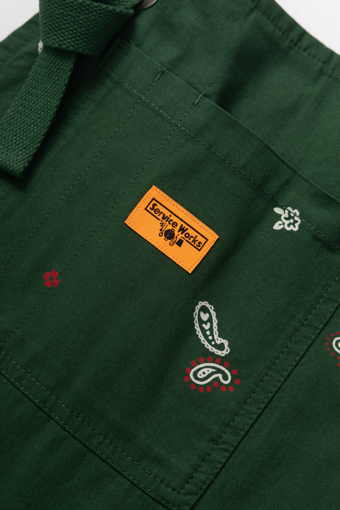 Service Works - Paisley Apron - Forest
