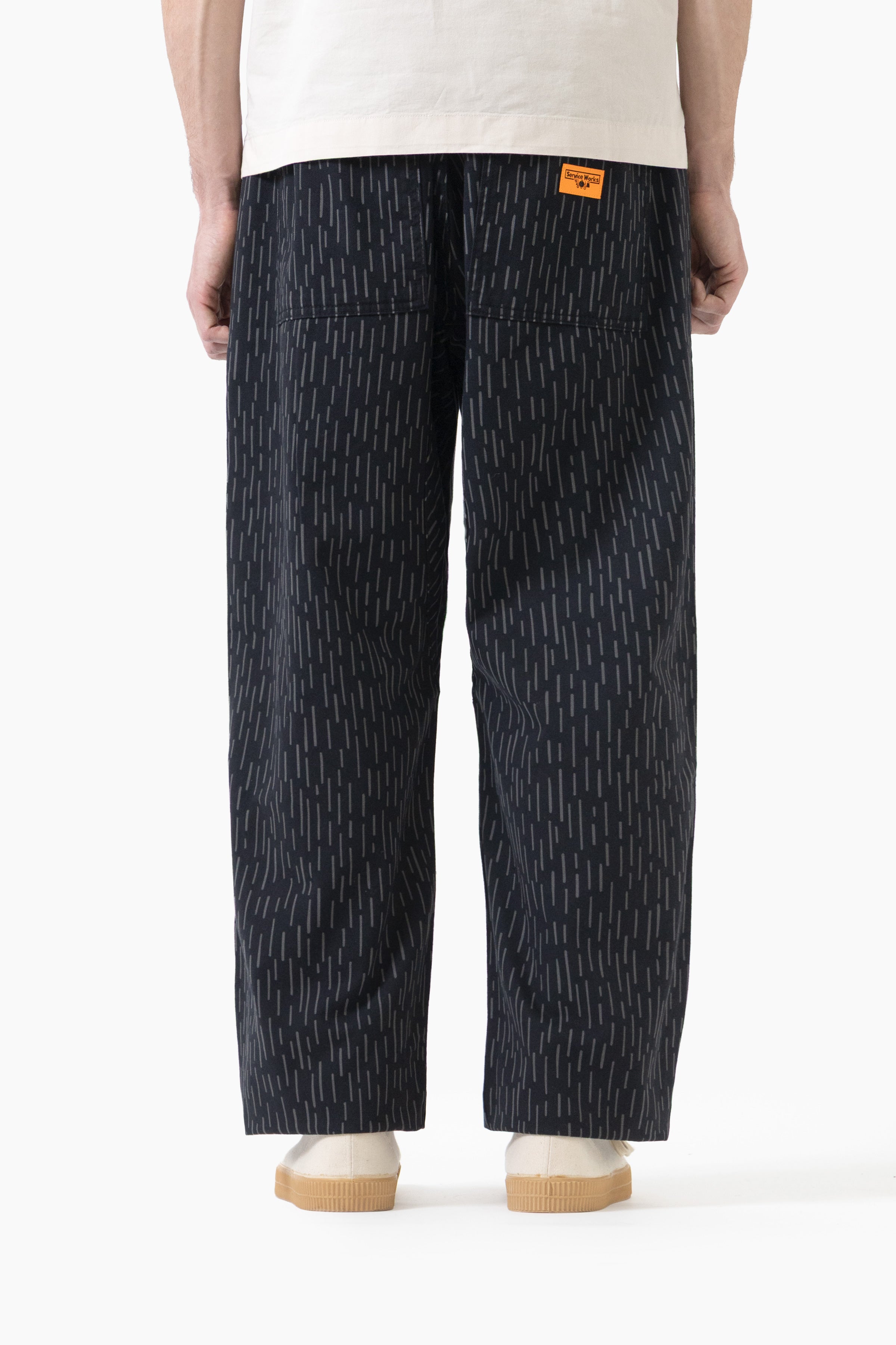 Service Works - Patterned Chef Pants - Raindrop Mono – Blacksmith