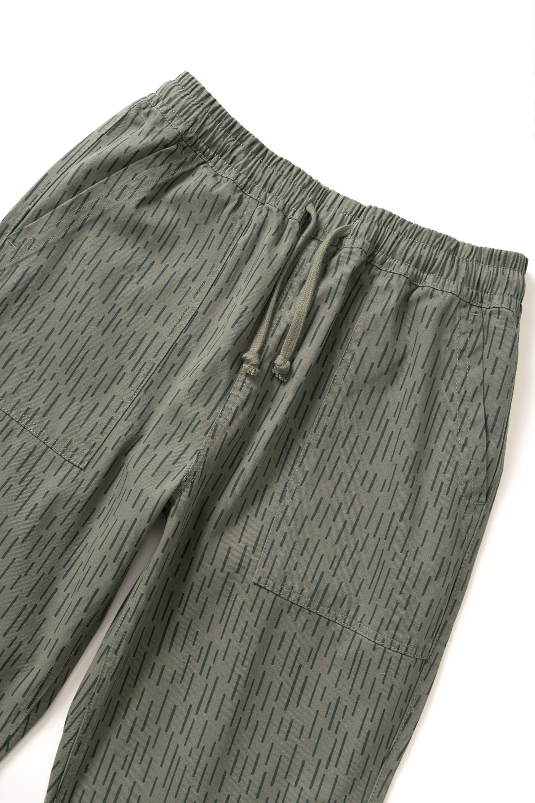 Service Works - Patterned Chef Pants - Raindrop Green