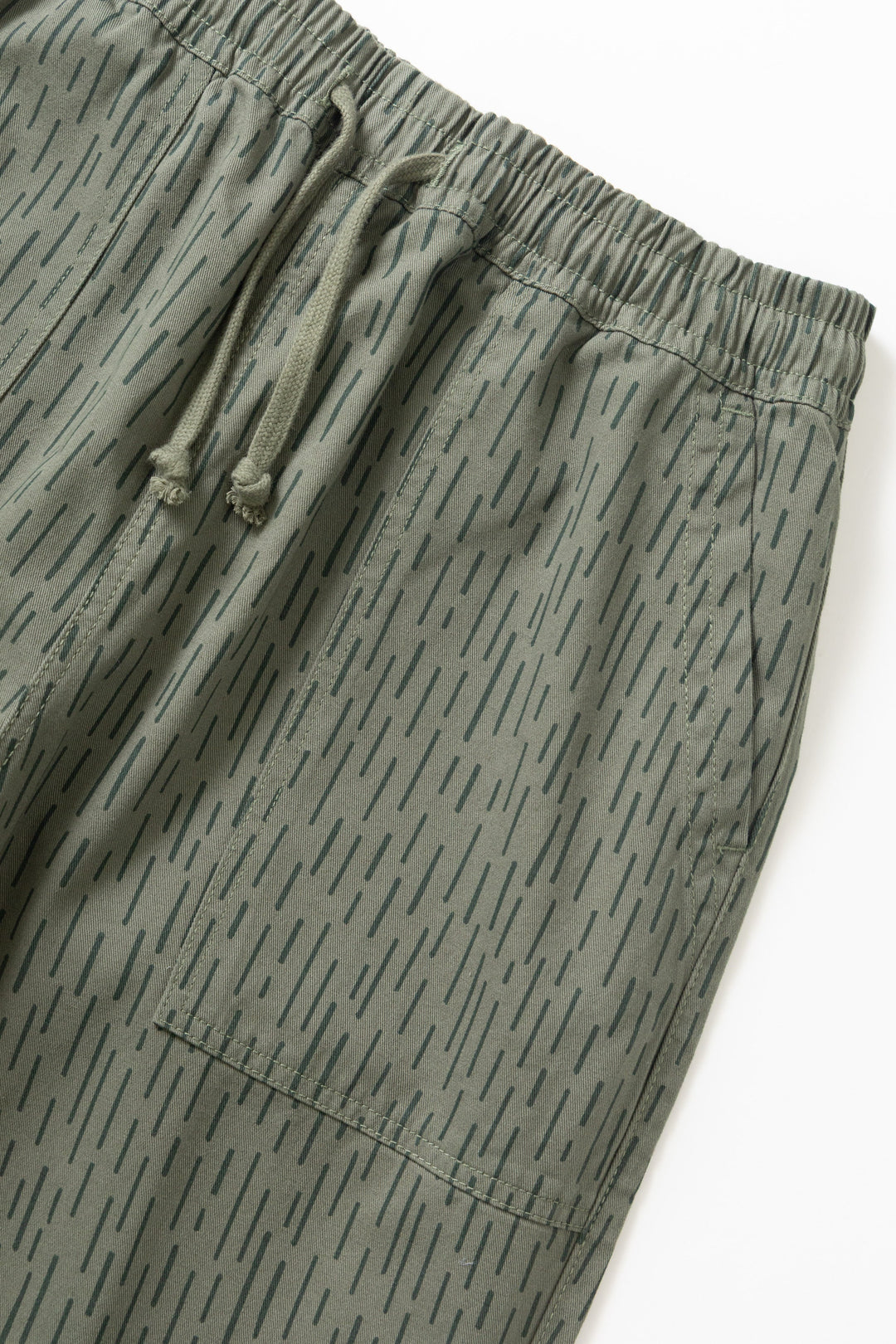 Service Works - Patterned Chef Pants - Raindrop Green