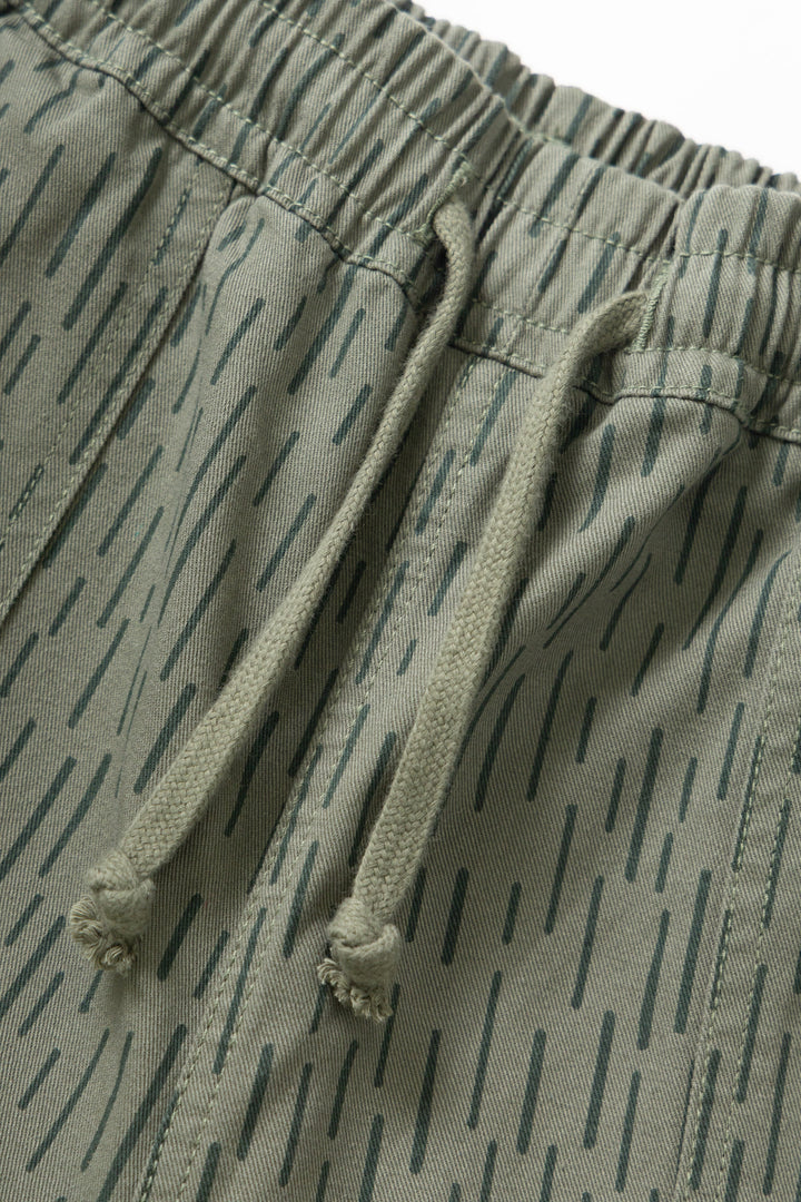 Service Works - Patterned Chef Pants - Raindrop Green