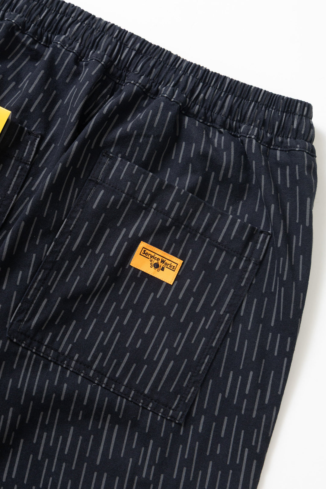 Service Works - Patterned Chef Pants - Raindrop Mono