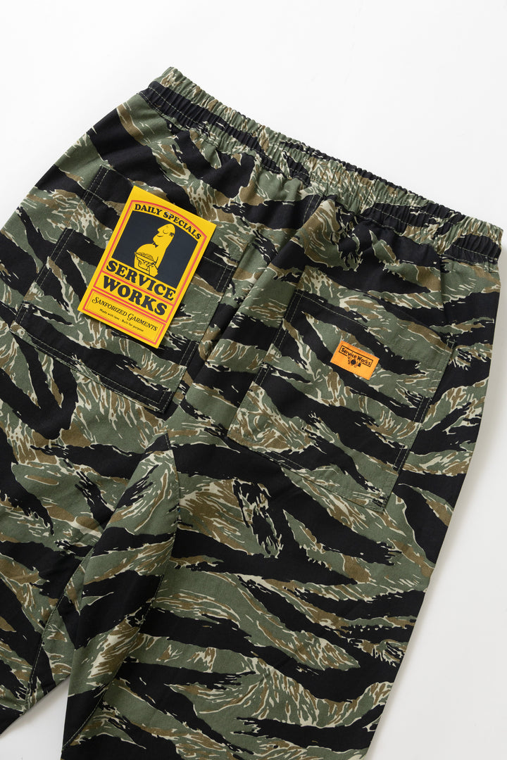 Service Works - Patterned Chef Pants - Tiger Stripe