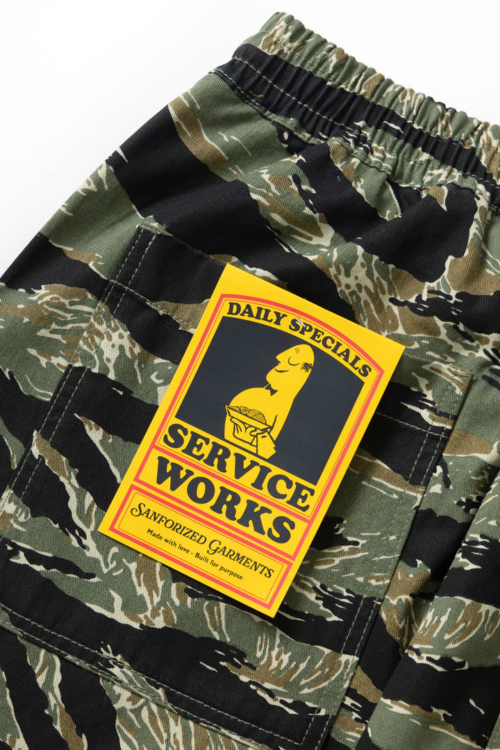 Service Works - Patterned Chef Pants - Tiger Stripe