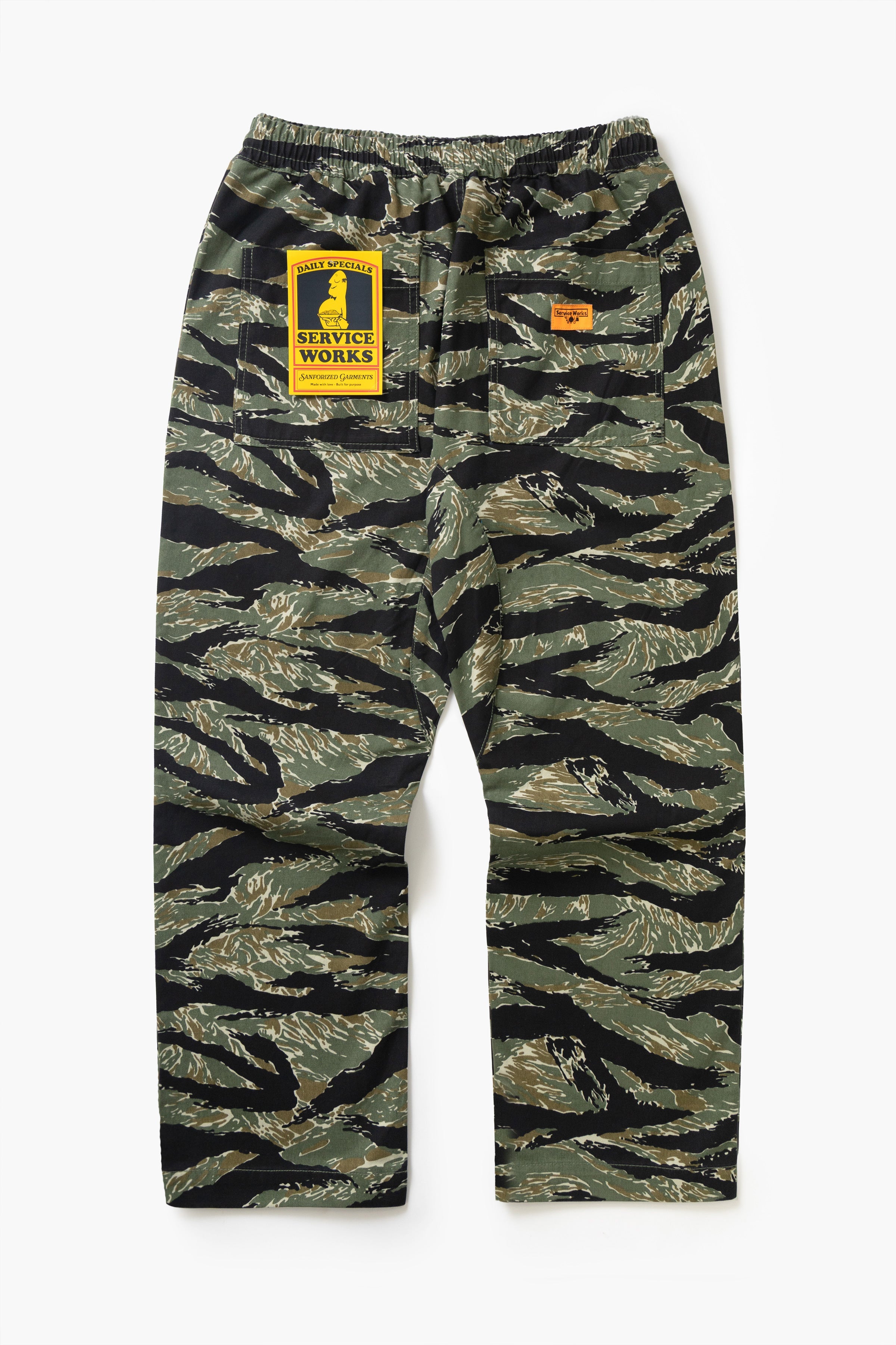 Service Works - Patterned Chef Pants - Tiger Stripe – Blacksmith Store