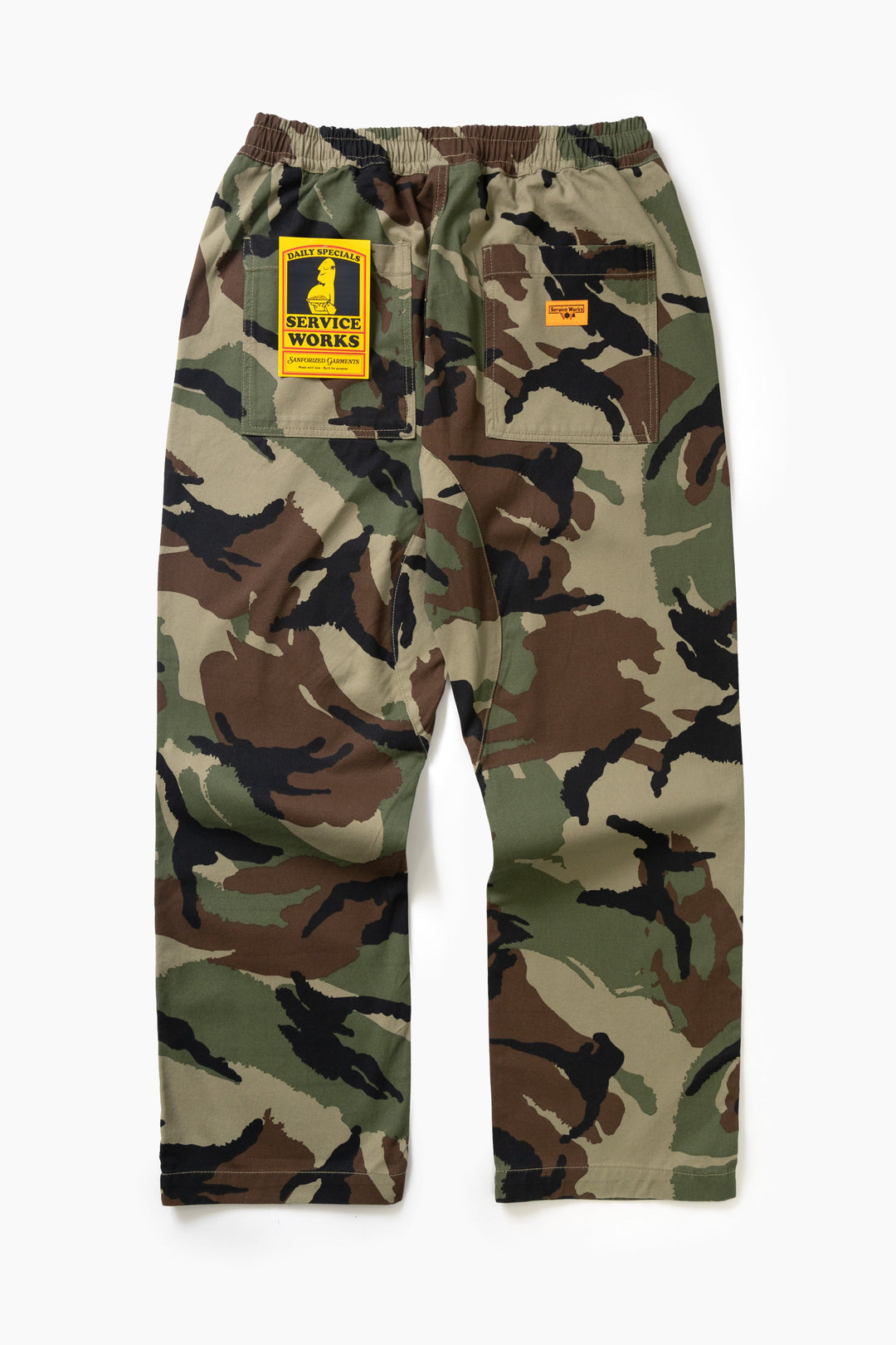 Service Works - Patterned Chef Pants - Woodland