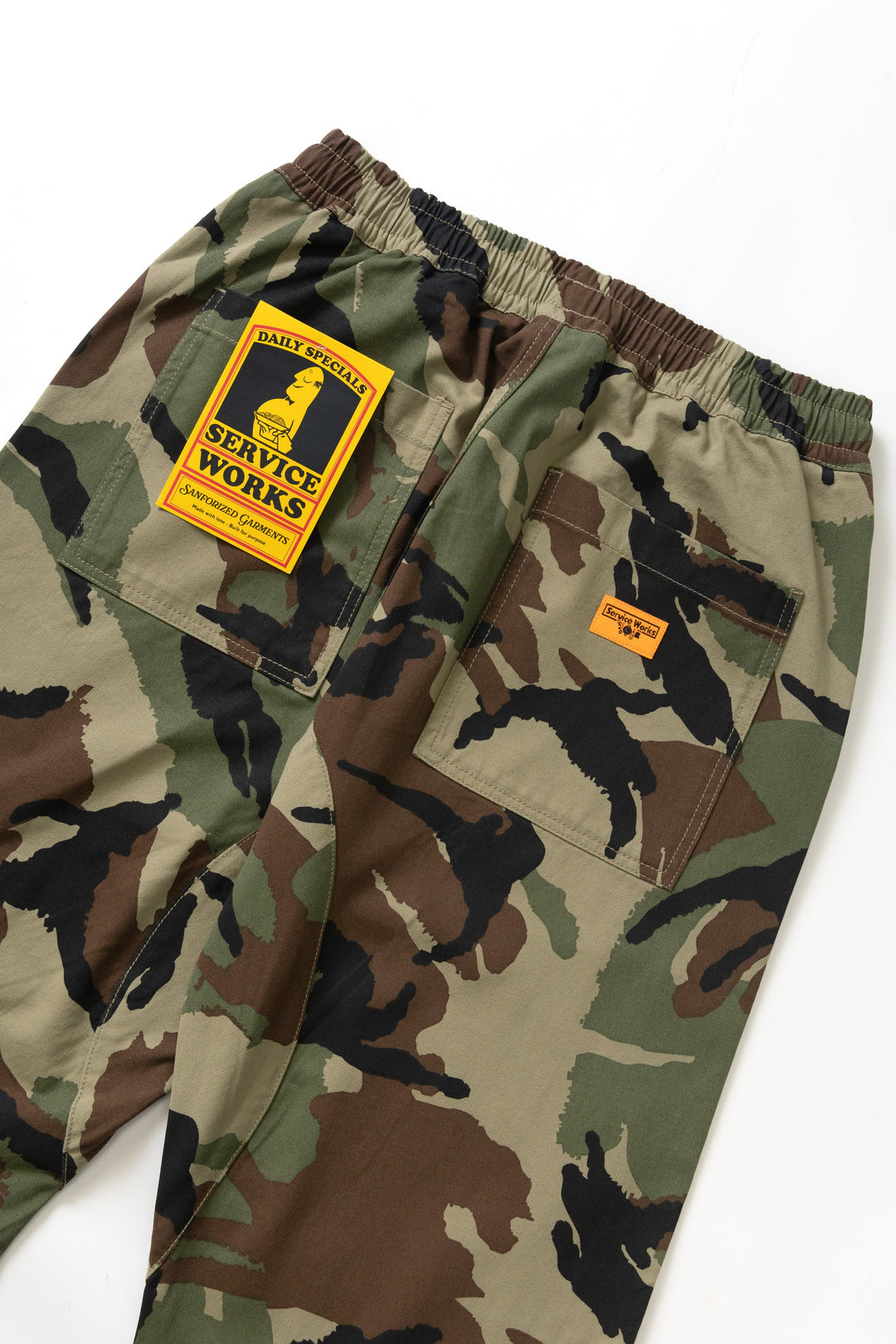 Service Works - Patterned Chef Pants - Woodland