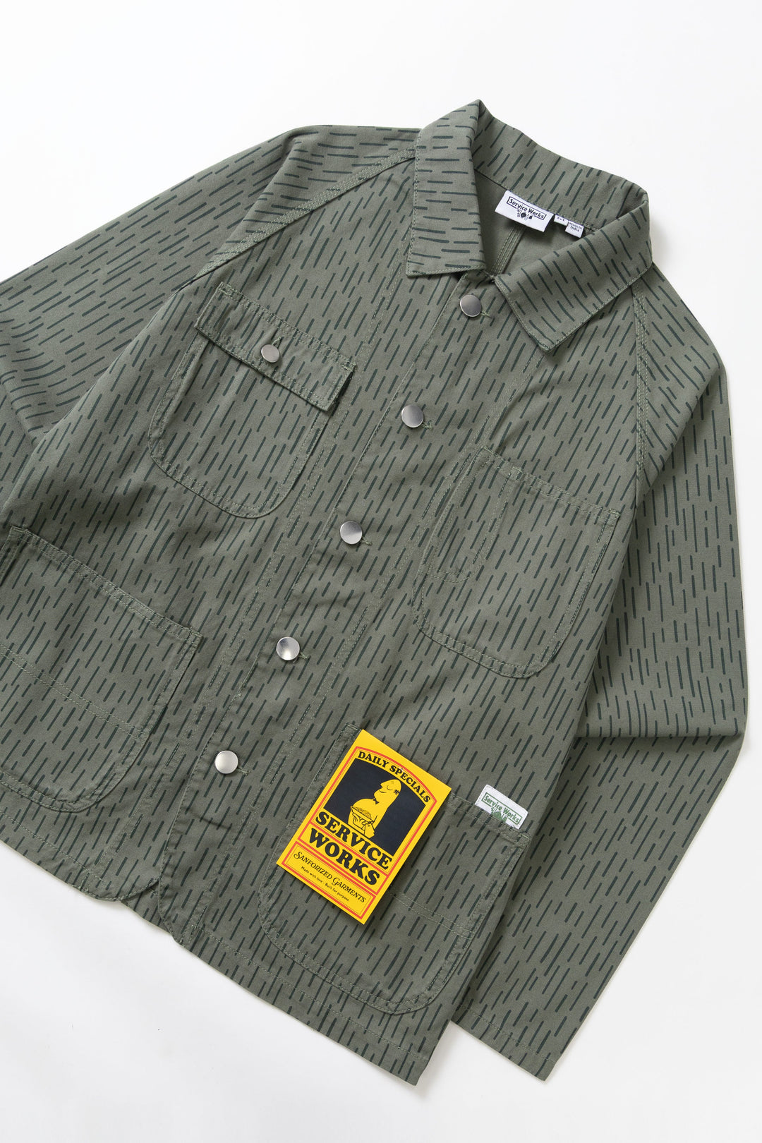 Service Works - Patterned Coverall 2.0 - Raindrop Green
