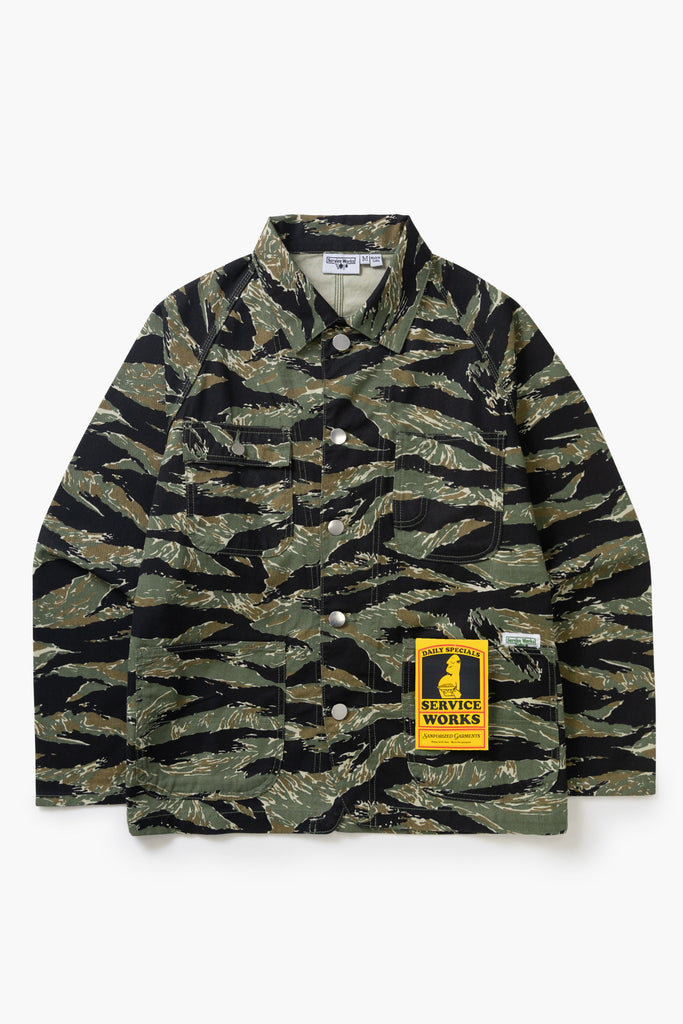Service Works - Patterned Coverall 2.0 - Tiger Stripe – Blacksmith