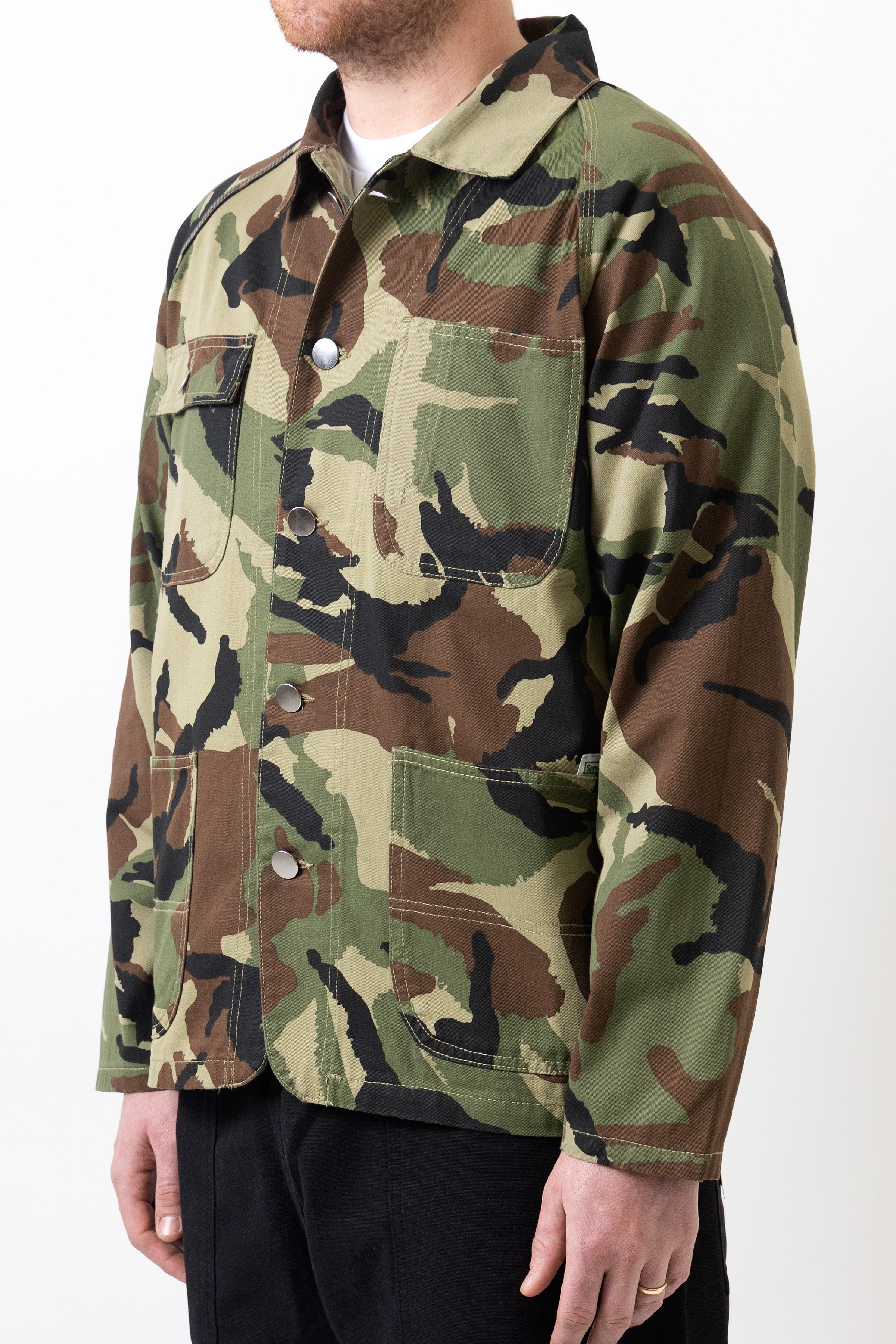 Service Works - Patterned Coverall 2.0 - Woodland – Blacksmith Store