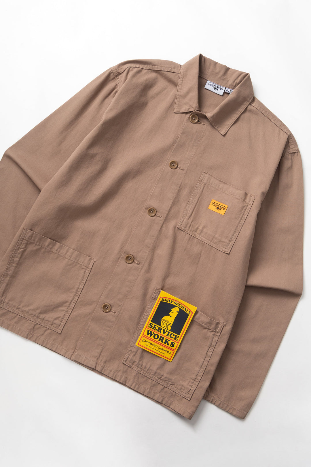 Service Works - Twill Chore Shirt - Mushroom