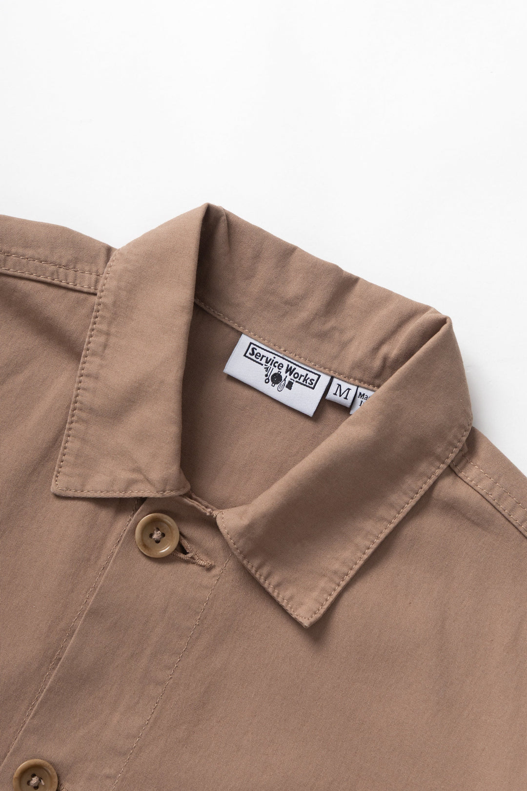 Service Works - Twill Chore Shirt - Mushroom