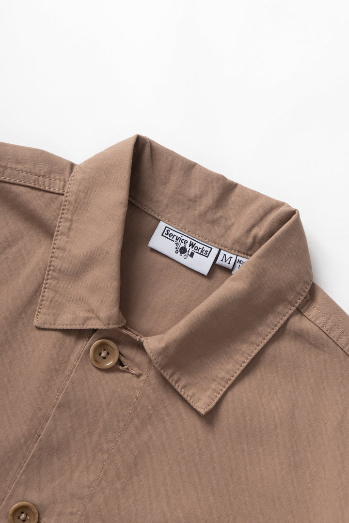 Service Works - Twill Chore Shirt - Mushroom