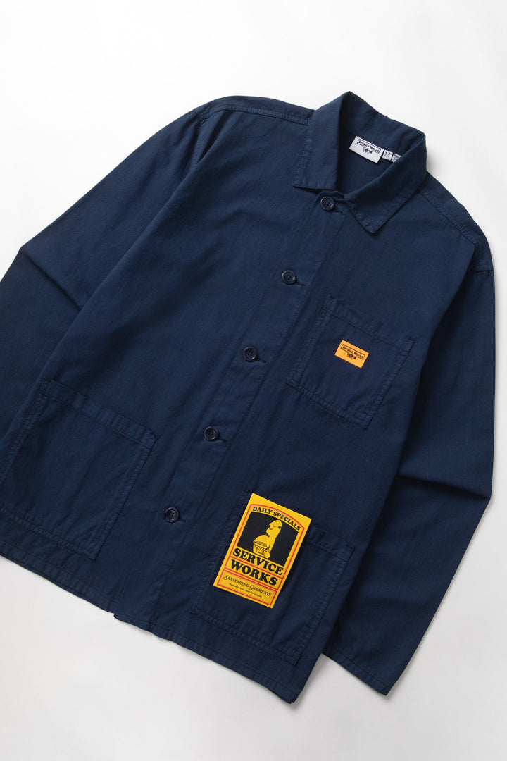 Service Works - Twill Chore Shirt - Dark Navy
