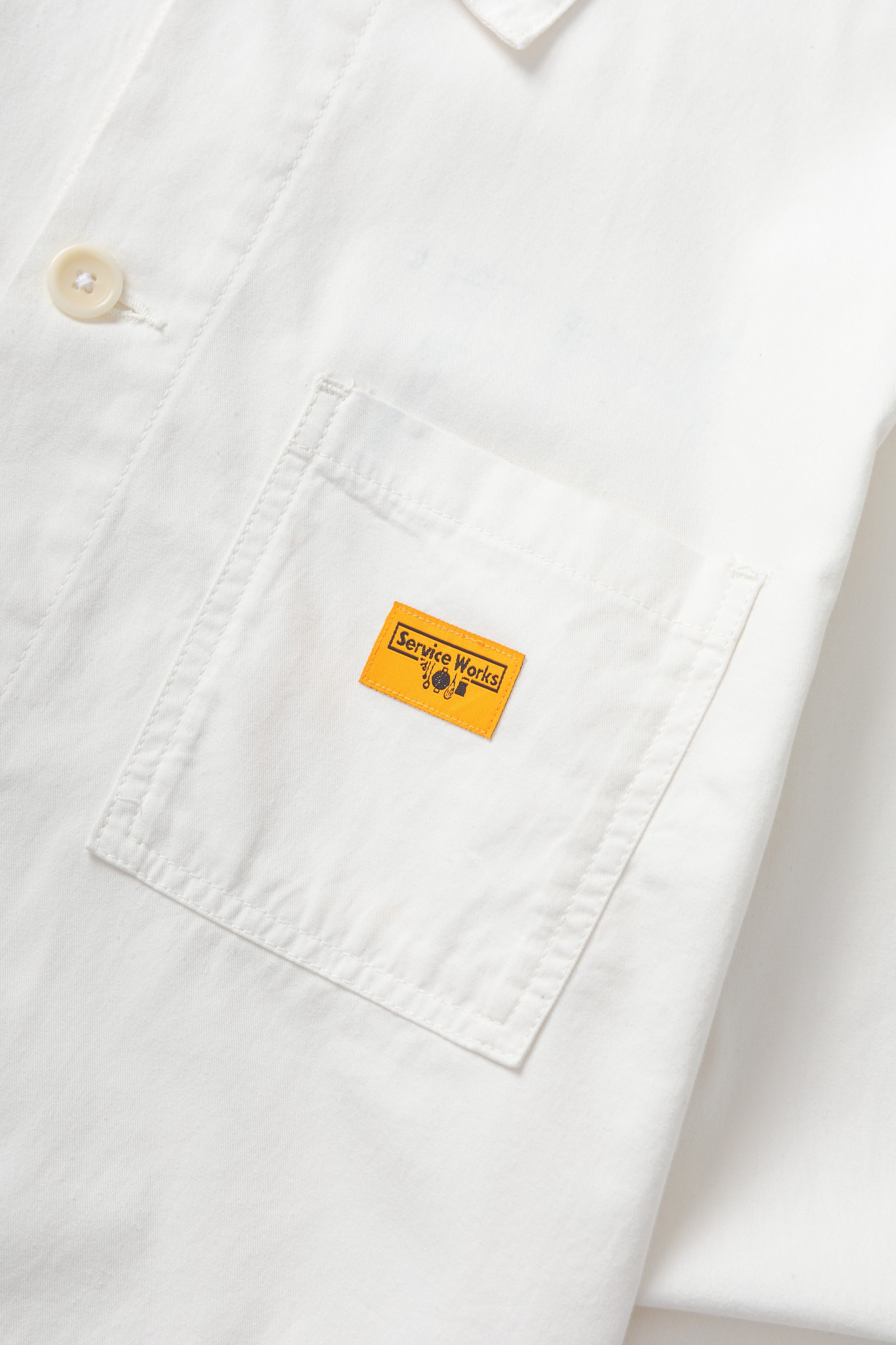 Service Works - Twill Chore Shirt - Off-White – Blacksmith Store