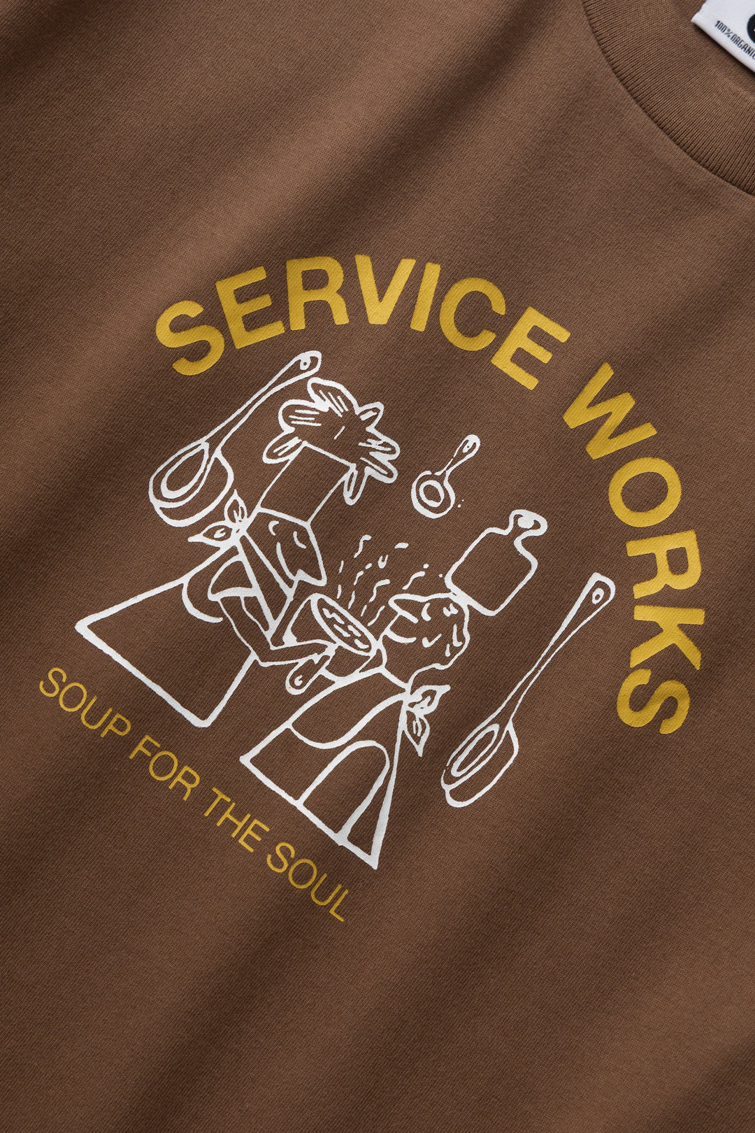 Service Works - Soup For The Soul Tee - Bark