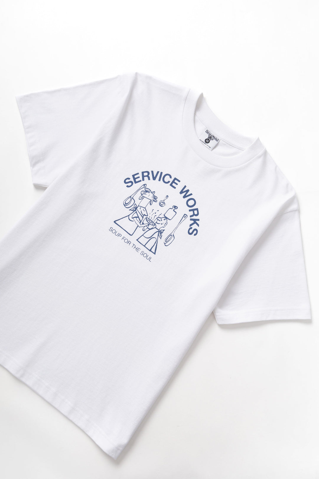 Service Works - Soup For The Soul Tee - White