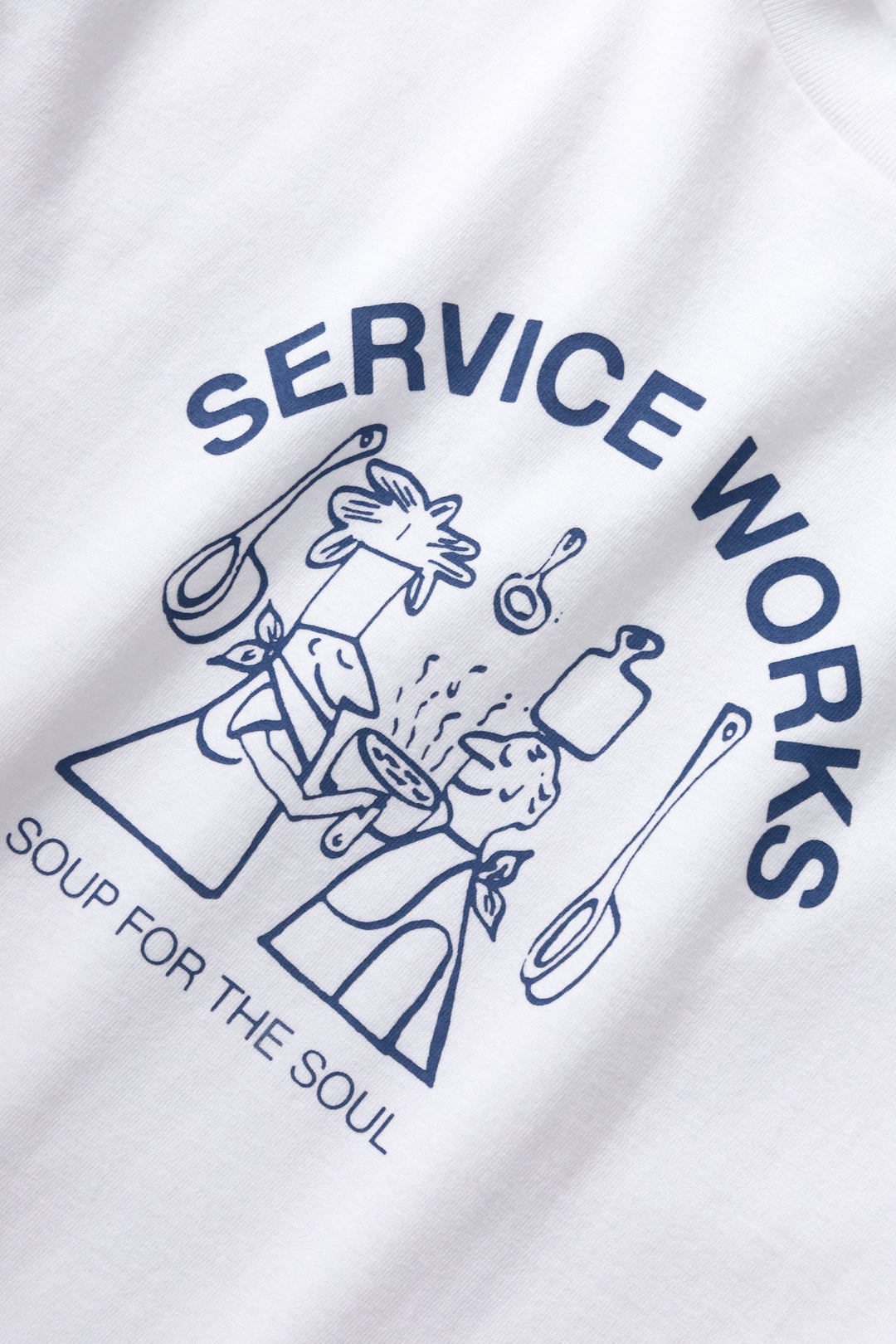 Service Works - Soup For The Soul Tee - White
