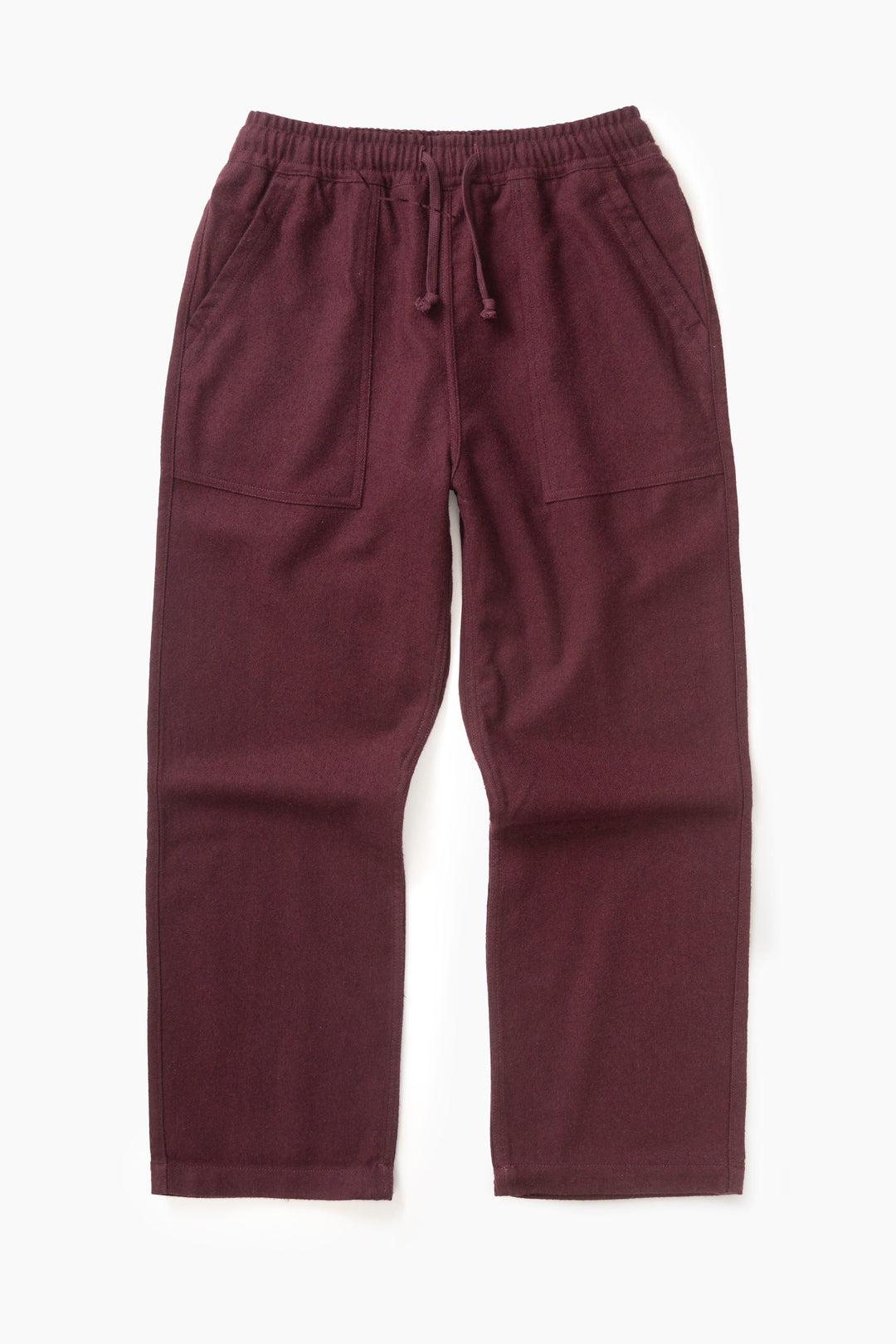 Service Works - Flannel Chef Pants - Burgundy