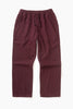 Service Works - Flannel Chef Pants - Burgundy