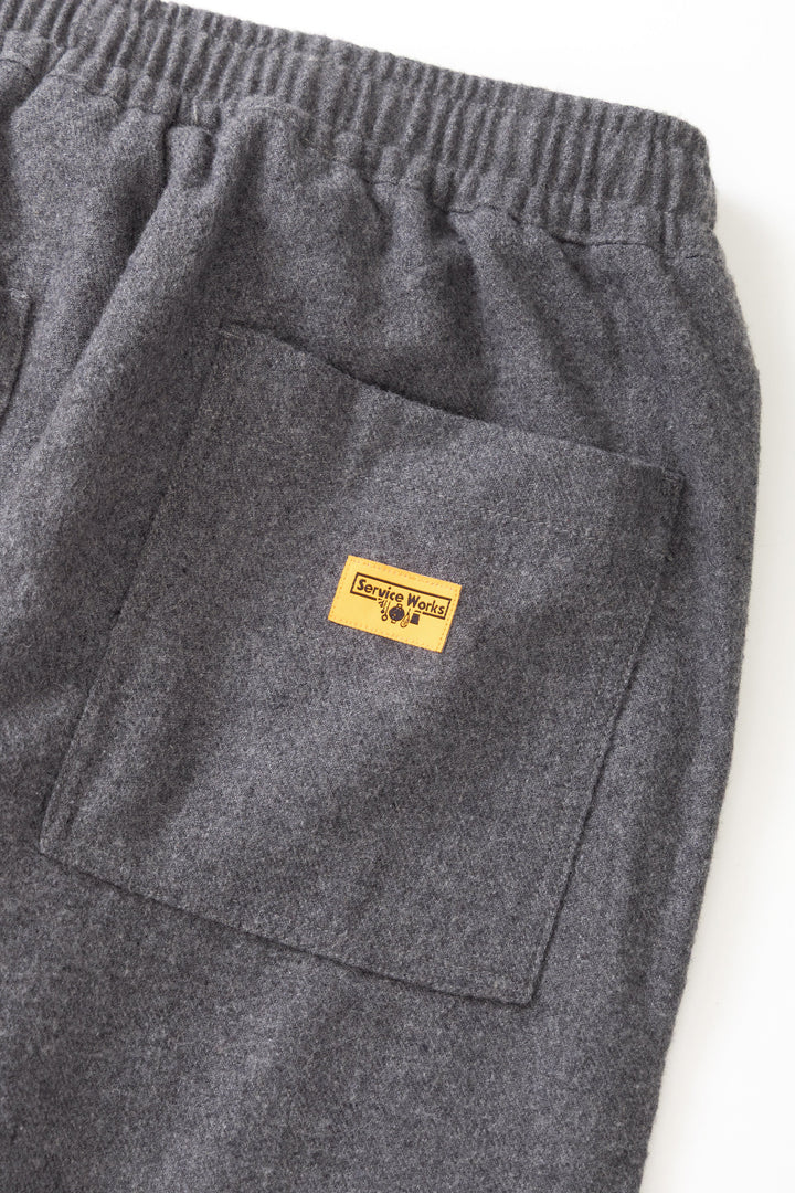 Service Works -  Flannel Chef Pants - Charcoal