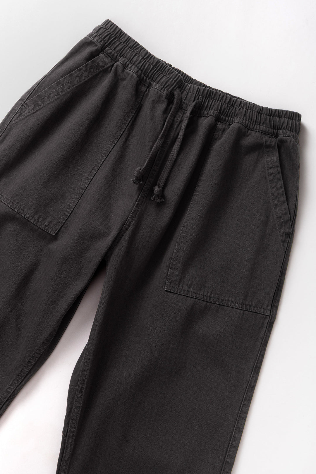 Service Works -  Pigment Herringbone Chef Pants - Black