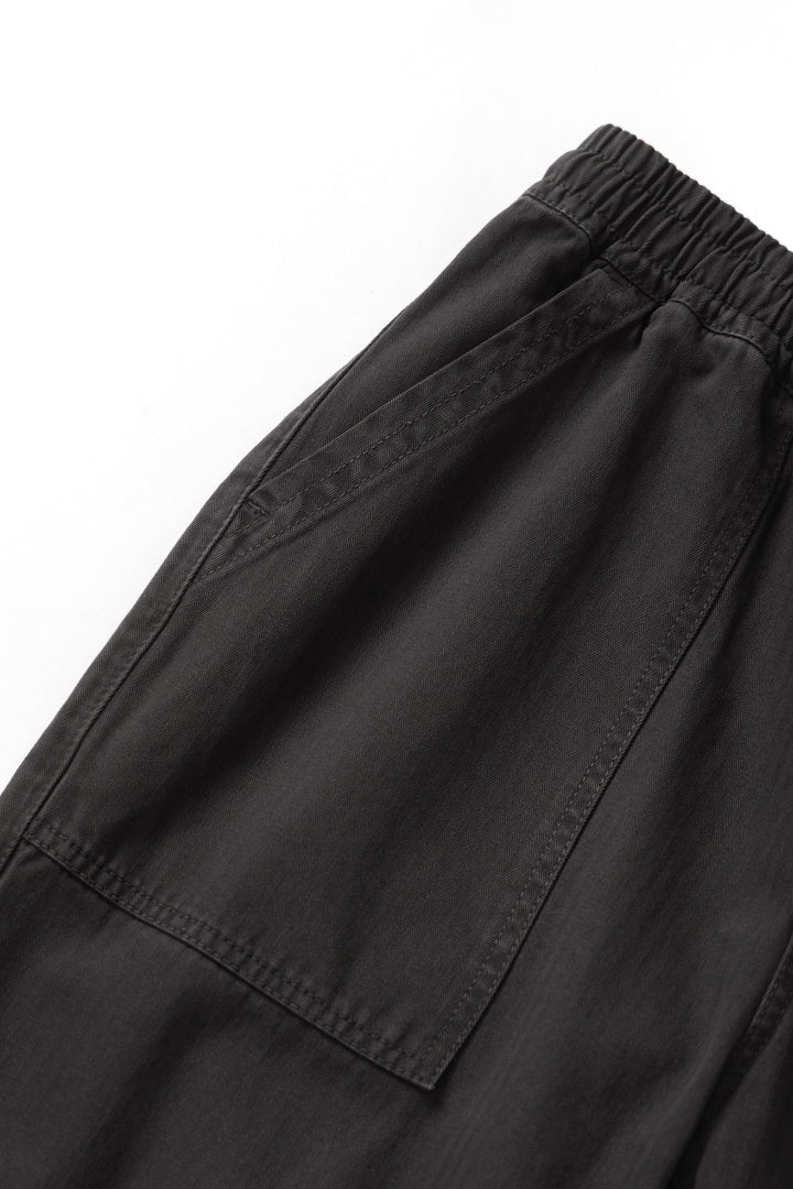 Service Works -  Pigment Herringbone Chef Pants - Black