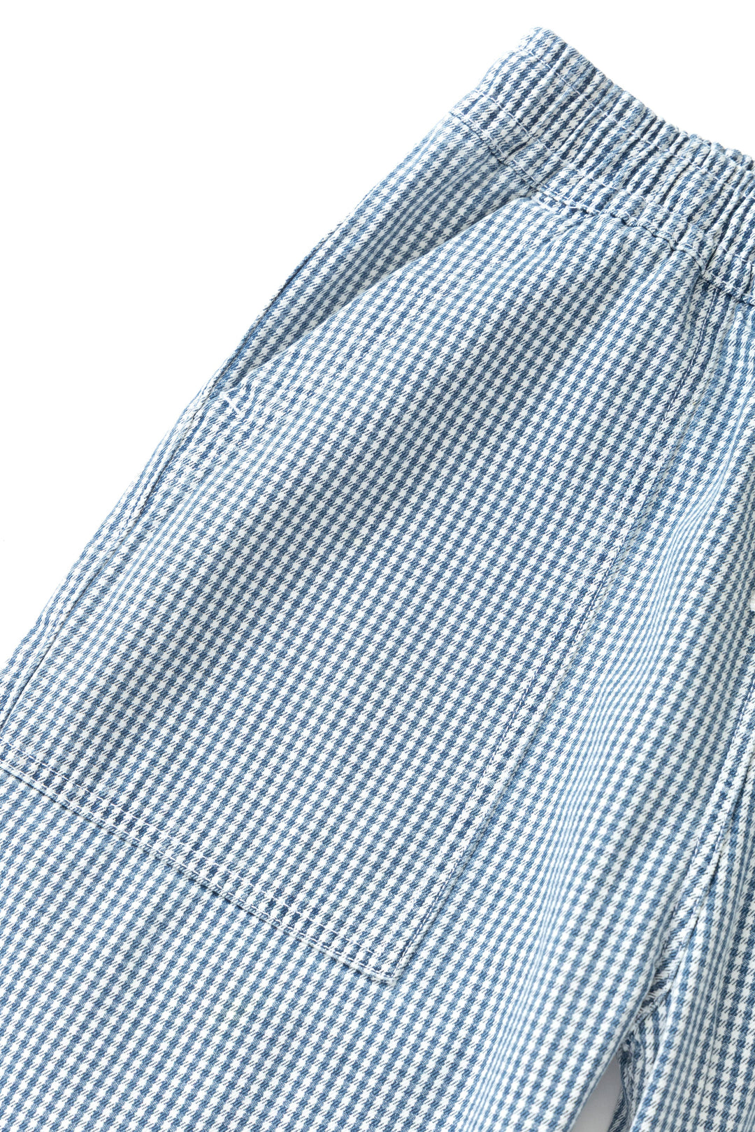 Service Works -  House Gingham Chef Pants - Blue