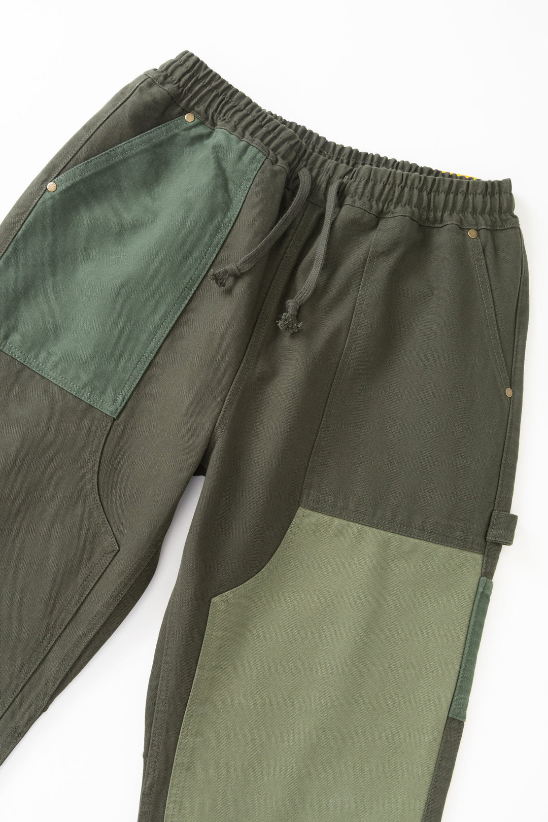 Service Works -  Patchwork Utility Chef Pants - Green