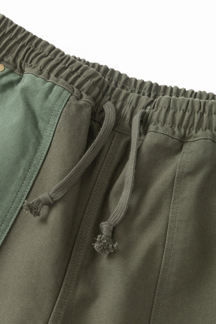 Service Works -  Patchwork Utility Chef Pants - Green