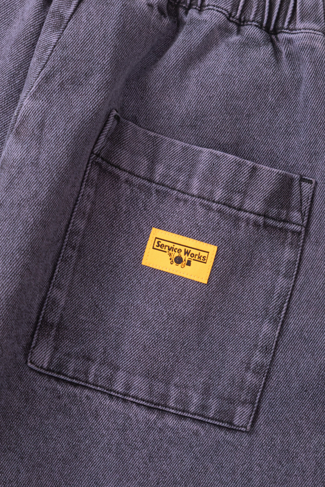 Service Works -  Over-Dyed Easy Chef Pants - Mauve