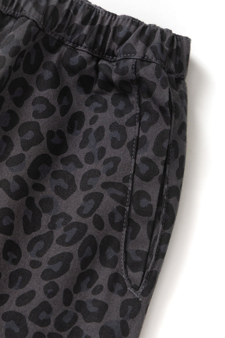 Service Works -  Patterned Easy Chef Pants - Black Leopard
