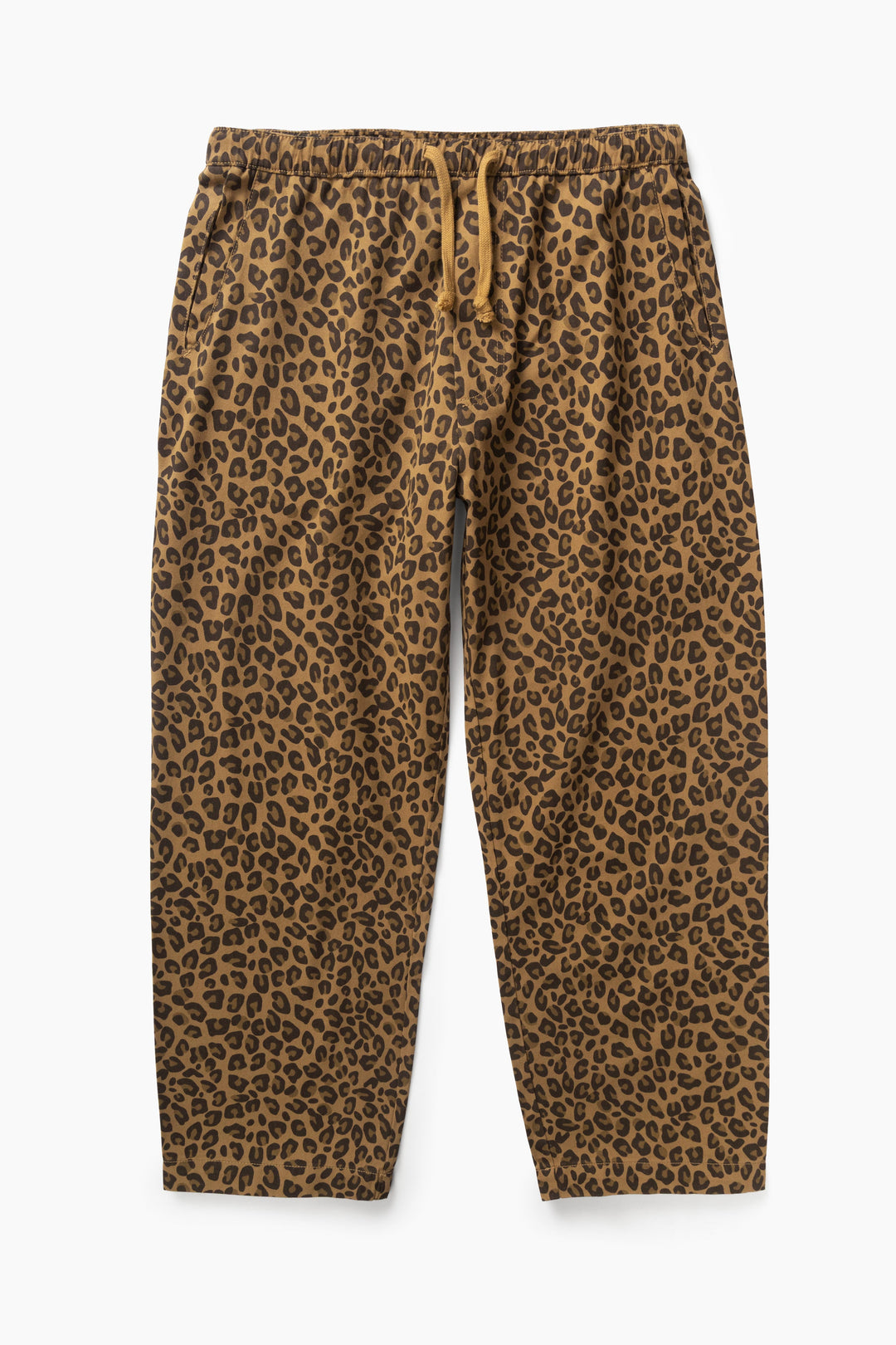 Service Works -  Patterned Easy Chef Pants - Brown Leopard