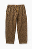 Service Works -  Patterned Easy Chef Pants - Brown Leopard